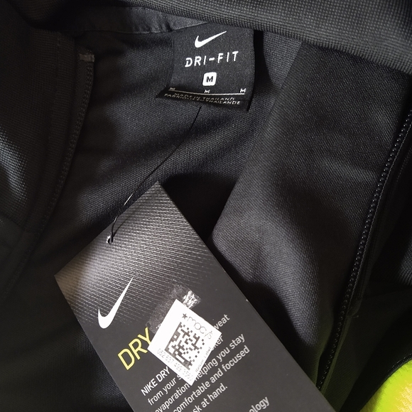Nike Mens Jacket Gray Size Medium M Dri-Fit Academy Pro Colorblock - Picture 5 of 5